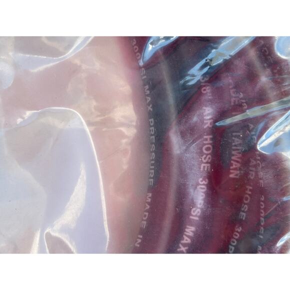 New 3/8 inch 300 PSI Air Hose Assembly - Pneumatic hose air compressor hose - Picture 4 of 5